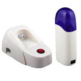 PORCELANA Calentador de cera de belleza con tapa azul y cuerpo blanco, rodillo de salón portátil de 40w proveedor