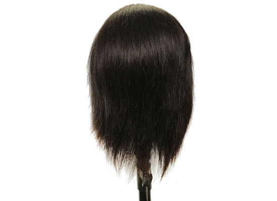 100% Cabello humano Hombres maniquí con barba Barbero entrenamiento peluquero Cabeza de muñeca Cabeza de maniquí hombre proveedor