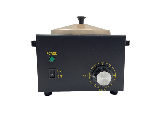 Calentador de cera de 2 libras 2 libras calentador de cera de metal eléctrico para salón de belleza 500cc calentador de cera negro fundido para hombre USA proveedor