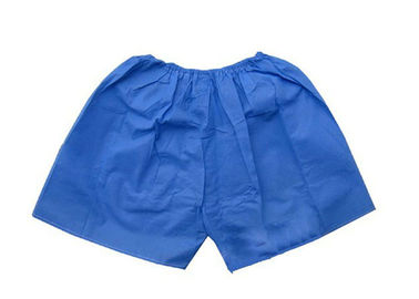 Boxers desechables para hombre, pantalones de tela no tejida, azul/negro, pantalones boxer desechables de tela no tejida para spa proveedor