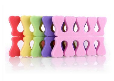Separador desechable de dedos de EVA suave para pedicura o manicura en belleza proveedor