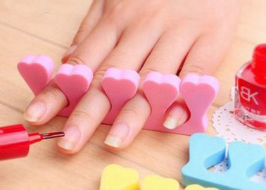 Separador desechable de dedos de EVA suave para pedicura o manicura en belleza proveedor