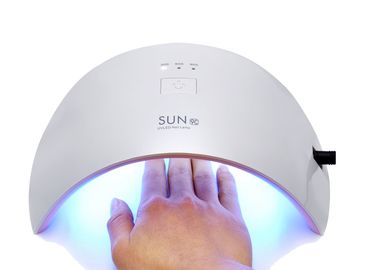 Lámpara de uñas LED UV CCFL de doble mano, secador de arte con luz blanca y tacto inteligente proveedor