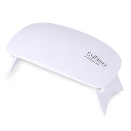 Home USB Cableuv Led lámpara de uñas computadora ratón forma de uñas Polonés secador proveedor