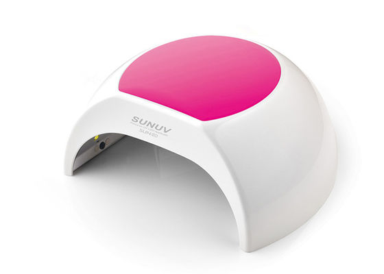 Secadora de esmalte de uñas de gel con modo de calor bajo único, luz solar, máquina LED para uñas de gel, 365+405nm proveedor