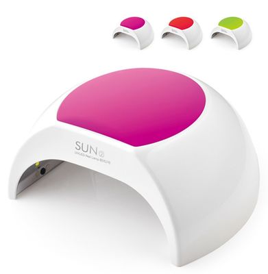 Secadora de esmalte de uñas de gel con modo de calor bajo único, luz solar, máquina LED para uñas de gel, 365+405nm proveedor