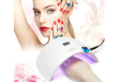 Lámpara de uñas LED USB SUN9C 9S, secador de gel, 24W, portátil, luz blanca, control de temporizador proveedor