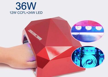 Secador de uñas con luz de gel Home Diamond Style 36W CCFL LED Lámpara de uñas Banco de energía USB proveedor