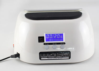 Lámpara LED de secado rápido para uñas de gel de 365 + 405 nm, Máquina secadora de esmalte de uñas con sensor automático de manos proveedor