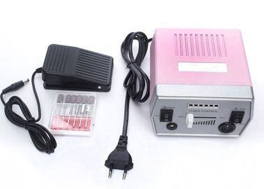 ABS Plastic Pink Pedicure Acrylics Professional Electric Nail Drill 24*20*9.5cm proveedor
