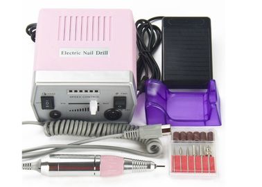 ABS Plastic Pink Pedicure Acrylics Professional Electric Nail Drill 24*20*9.5cm proveedor