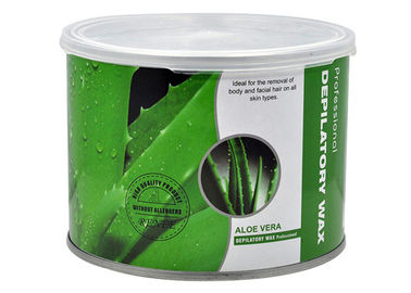 Crema depilatoria de cera dura con sabor a Aloe Vera para la eliminación del vello, 400g proveedor