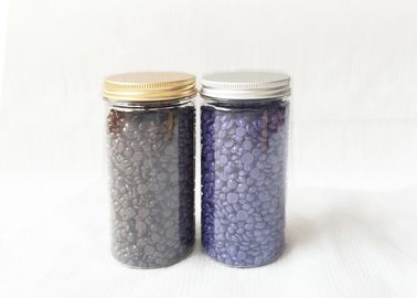 Sabor negro Cera dura depilación frijoles película caliente 300g frijoles de cera personalizados en lata proveedor