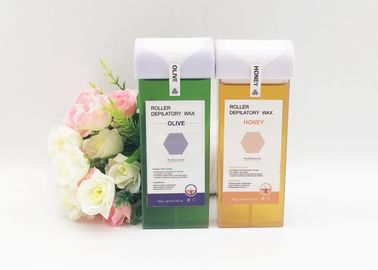 Cera depilatoria de miel 100 g Cartucho de rodillo Cera depilatoria para depilador calentador cartucho de epilador proveedor