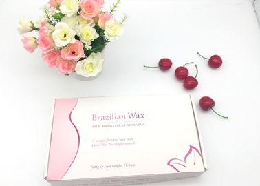 Rose painless Depilatory Bean Wax box wax Hard Wax Hair Removal / Stripless Hard Wax proveedor