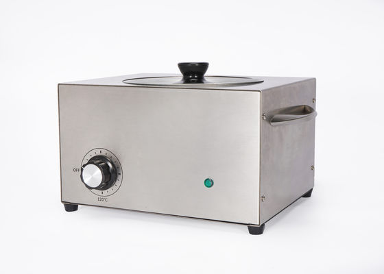 Calentador de cera de acero inoxidable de 5.5 libras, 2.5 L, grande, con asa, calentador de cera de acero de 5 libras, 2500 ml USD proveedor