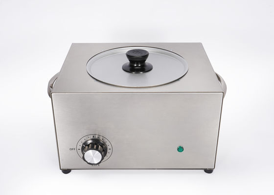 Calentador de cera de acero de 2500 ml Calentador de cera de acero 5.5LB 2,5 L Calentador de cera grande con mango de 5 libras Calentador de cera de acero proveedor