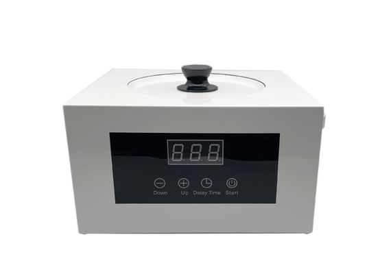 Calentador de cera LCD XL 5.5LB grande de metal con calentador de cera LCD de 2500 ml de capacidad 2.5L tiempo de retardo CALENTADOR DE CERA GRANDE proveedor