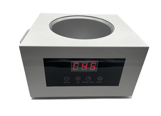 Calentador de cera XL Pantalla digital Calentador de cera de metal grande de 5LB con LCD 2500ml de capacidad 2.5L CALENTADOR DE CERA proveedor